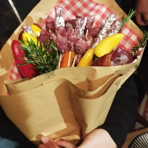 Bouquet de saucissons