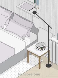 3D interior scheme in Revit using BIMCORE families