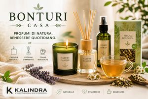 Bonturi Casa: profumi, candele naturali e tisane Bio