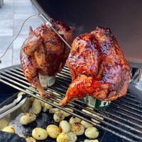 BBQ  Beer Can Chicken