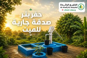 حفر بئر صدقة جارية للميت | أفضل صدقة مستمرة الأجر