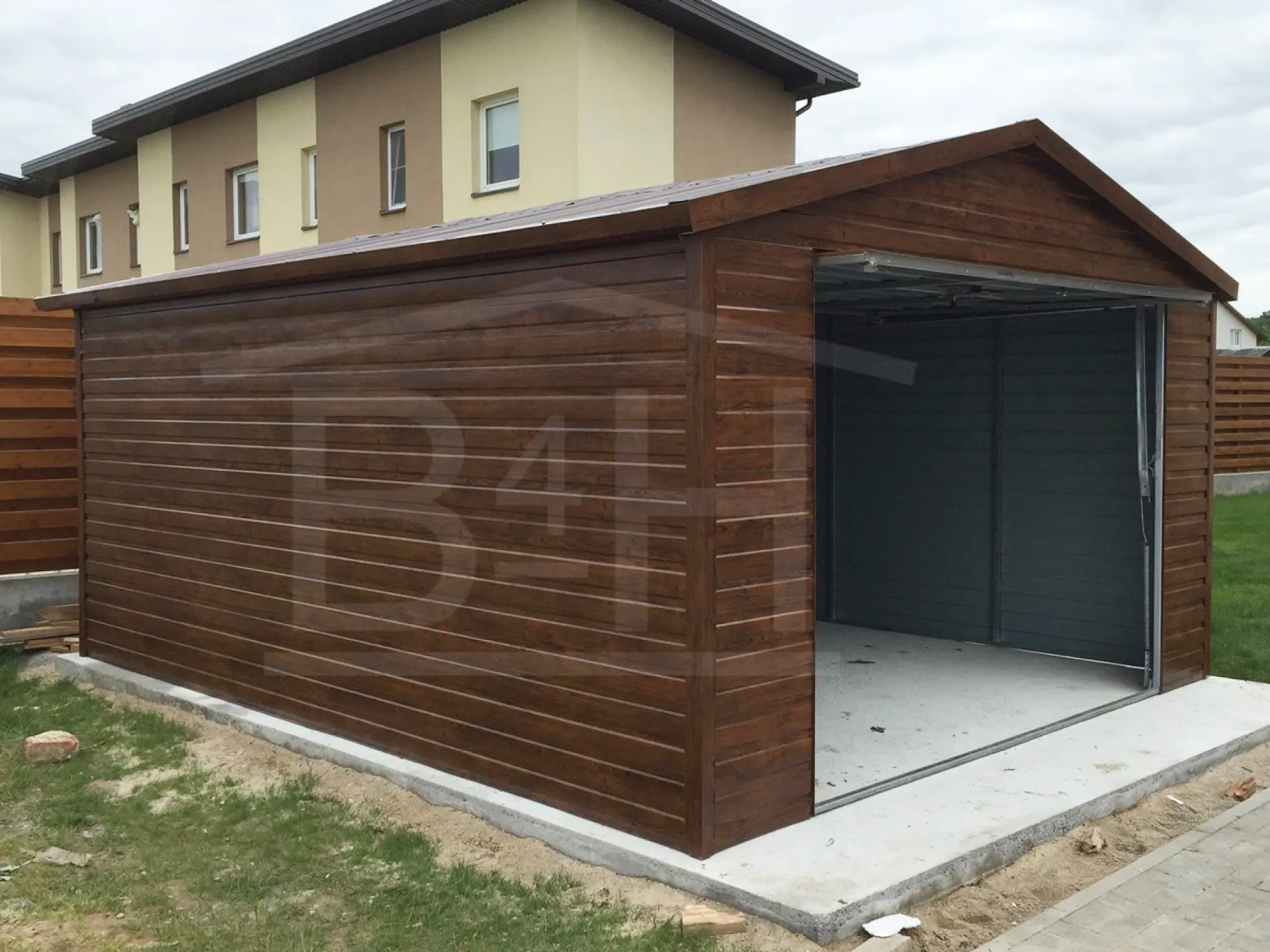 Historic street with traditional architecture and cobblestone road