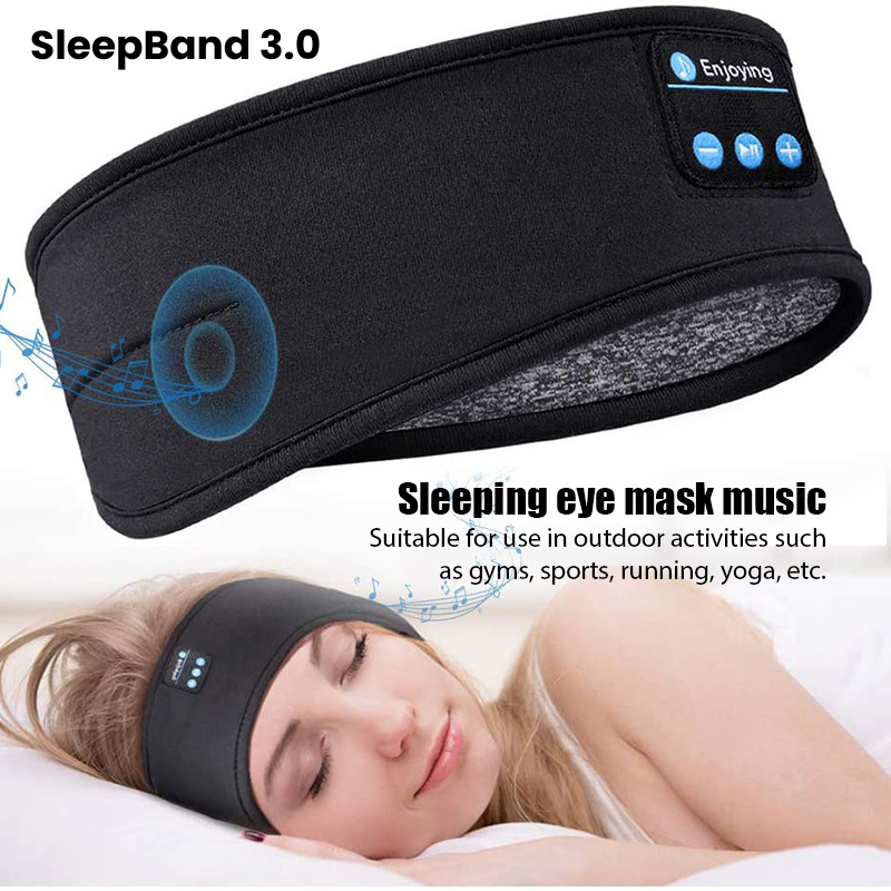 Ultimate Sleep Comfort with the SleepBand Bluetooth Sleeping