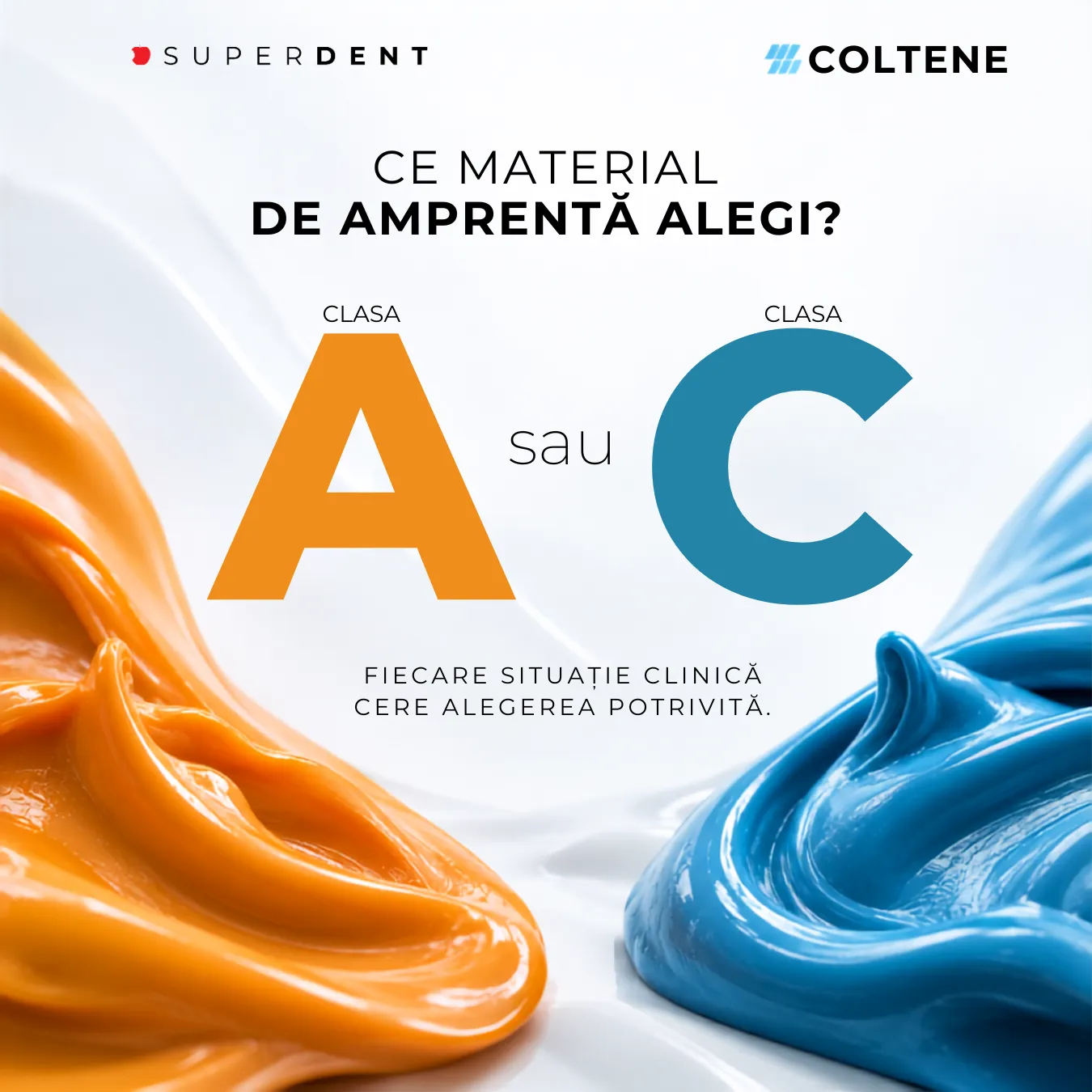 Ce materiale de amprentă alegi?